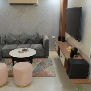 2BHK Home Interior Of Aniket Masurkar, tridev decor 3